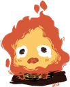 V_CalciferPlead Discord sticker - Vulcan