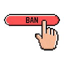 760912ban animated emote from ＭＥＧＡ ＷＥＩＲＤＯ