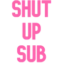 040_shutupsub custom emote - Rabbit Hole