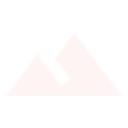 Mountain peak icon in a minimalist flat style.