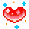 sparkle_heart animated emote from Starpatch