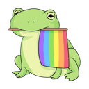 d_pridefrog Discord emoji