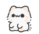 catblush animated Discord emote from Laurana's server