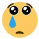 Sad custom emote - the <𝚒𝚗𝚜𝚎𝚛𝚝 𝚑𝚎𝚛𝚎> server □