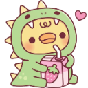 68605dinoduck Discord Emoji from [SEA]SBTCISLAND - DAO KHUNG LONG