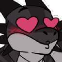 dragonhearteyes custom emote from ✨ Futerkowy Raj ✨
