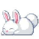 bunny animated Discord emote | house party