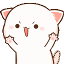 meowscary animated GIF emoji | ˚₊‧꒰ა 𝓣𝓱𝓮 𝓐𝓷𝓰𝓮𝓵𝓼 𝓸𝓯 𝓟𝓪𝓻𝓪𝓭𝓲𝓼𝓮 ໒꒱ ‧₊˚