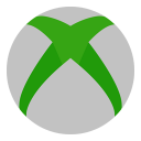 Xbox logo featuring a green sphere with a stylized X cut out.