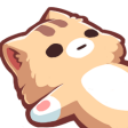 Laying Discord sticker - LETS MEOWWW