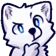wolfthink96 animated GIF emoji - Femboy, Tomboy & Furry Club