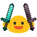 blob_minecraft_sword_killer Discord sticker from The SMP-Verse