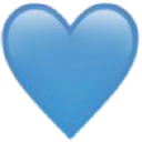 lightblueheart custom emote - Hollanov Haven -`♡´-