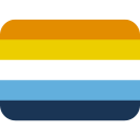 flag_aroace custom emote | Sigh