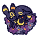 eUmbreon custom emote from Songbird's Atelier