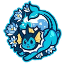 eVaporeon Discord sticker - Songbird's Atelier