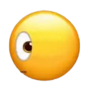 Sideeye Discord sticker from -`.napatron.´-