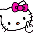 kittymiddle Discord sticker | phantom tribune