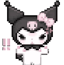 f52_kuromi animated Discord emote | /relics 🎃
