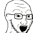soylaugh animated emote from Systems and friends