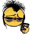 1_yellow Discord sticker from ˚.👻 ᵎᵎ EMO DAWGZ 18+ ˚.🦴 ᵎᵎ