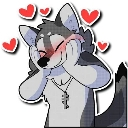 FurryLove Discord sticker from Da Cuties