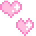 Hearts animated emote from ᴛʜᴇ ʜɪᴅᴅᴇɴ ʀᴇᴀʟᴍ