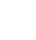 A white stylized monogram logo on a black background.