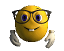 Nerd animated emote from -`.napatron.´-