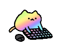 Keyboard animated emote from 𝑻𝒉𝒆 𝑨𝒓𝒄𝒉𝒊𝒗𝒂𝒍 𝑺𝒐𝒄𝒊𝒂𝒍 𝑯𝒖𝒃
