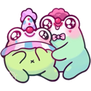 clown_frogs Discord emoji