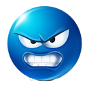 d_blueangry custom emote - alike 🪽 social ㆍicons ㆍguilds