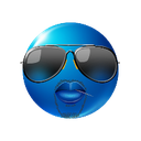 d_bluekanye Discord sticker | alike 🪽 social ㆍicons ㆍguilds