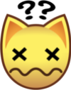 d_catconfused Discord sticker | alike 🪽 social ㆍicons ㆍguilds