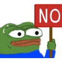 No Discord sticker from Blade's cord