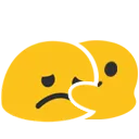 Two yellow blob characters where one is hugging the other to provide comfort.