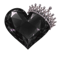 :447224blackrubycrownheart: