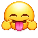 tonguepullingface
