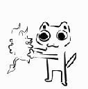 shakecat animated emote - Systems and friends