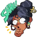 mirageshush custom emote from 𝐀𝐜𝐢𝐝 𝐄𝐬𝐩𝐨𝐫𝐭𝐬