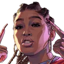 Bae Discord sticker from Leonidas GTA Comunity