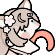 hanaLicka2 animated emote - Tᕼᕮ ᗯᕮIᖇᗪ ᖴ᙭᙭KᕮᖇS