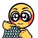 Crochet custom emote from Stitchin 'n Bitchin