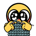 Knitting Discord sticker - Stitchin 'n Bitchin