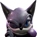 Sonic the Hedgehog winking and sticking his tongue out in a playful expression.