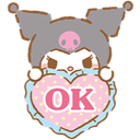 kuromi1 custom emote from 𝓢𝓮𝓻𝓮𝓷𝓭𝓲𝓹𝓲𝓽𝔂 🖤⃝🤍