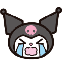 kuromi5 custom emote from 𝓢𝓮𝓻𝓮𝓷𝓭𝓲𝓹𝓲𝓽𝔂 🖤⃝🤍