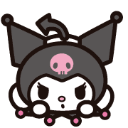 kuromi7 Discord Emoji | 𝓢𝓮𝓻𝓮𝓷𝓭𝓲𝓹𝓲𝓽𝔂 🖤⃝🤍