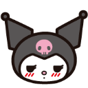 kuromi9 Discord sticker - 𝓢𝓮𝓻𝓮𝓷𝓭𝓲𝓹𝓲𝓽𝔂 🖤⃝🤍
