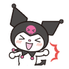 kuromi12 custom emote from 𝓢𝓮𝓻𝓮𝓷𝓭𝓲𝓹𝓲𝓽𝔂 🖤⃝🤍